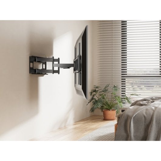 Support mural robuste pour écrans de 60 à 120 pouces Equip 650343, VESA 900 x 600 mm, charge 120 kg, noir