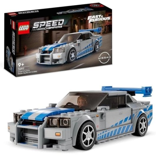 LEGO Speed Champions Fast & Furious Nissan Skyline GT-R34 76917 319 pezzi