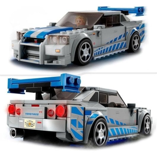 LEGO Speed Champions Fast & Furious Nissan Skyline GT-R34 76917 319 pezzi
