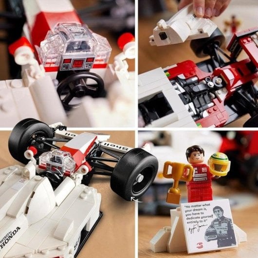 LEGO Icons McLaren MP4/4 Ayrton Senna 10330 693 peças