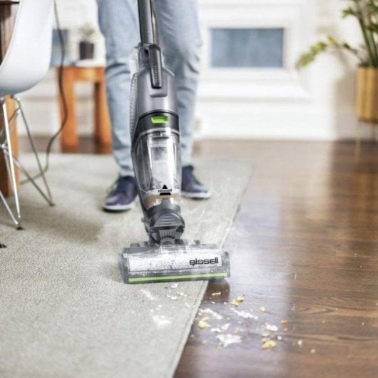 Aspirador lava e aspira Bissell CrossWave HydroSteam Pet Select 1100W Anti-emaranhamento Depósito 0,82L