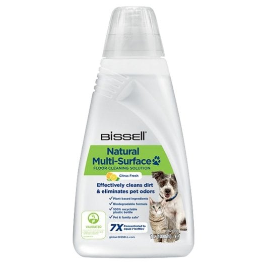 Bissell Natural Pet 1L Solution naturelle pour sols spéciaux pour animaux de compagnie