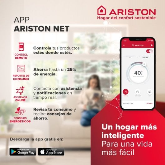 Ariston Velis Pro WiFi Termo Eléctrico Inteligente Vertical/Horizontal 100L B