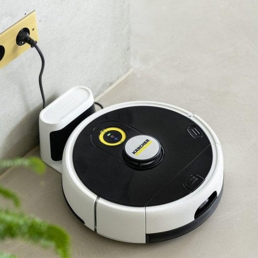 Aspirador Robô com Mopa Karcher RCF 3 Navegação LiDAR Controlo por Voz