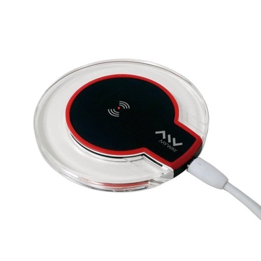 Caricatore da tavolo wireless Myway Qi 5w Nero