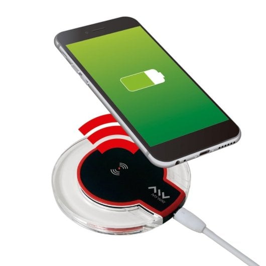 Caricatore da tavolo wireless Myway Qi 5w Nero
