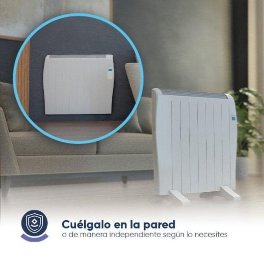 Émetteur Thermique Origial REALWARM 1200 WIFI 1200W 8 Éléments Wifi Programmation Hebdomadaire