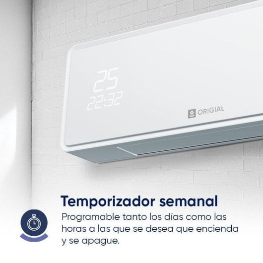 Origial AIRGLASSWARM WIFI Split de Baño 2000W