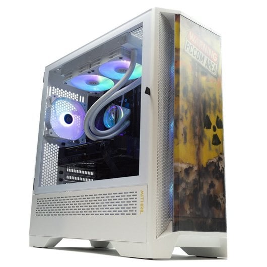 Forgeon Mithril ARGB Mesh ATX Tower Weiß + Anpassbare Front