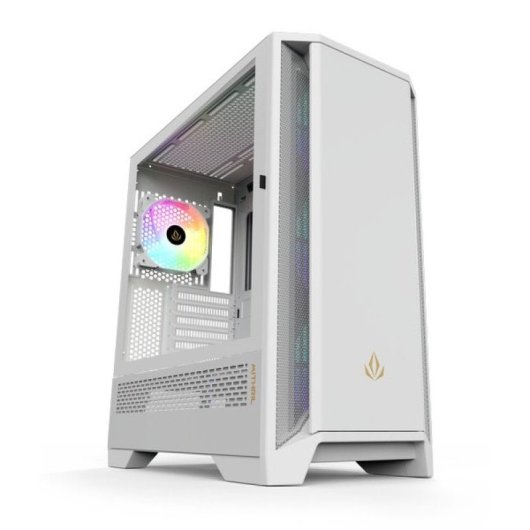 Forgeon Mithril ARGB Mesh ATX Tower Weiß + Anpassbare Front