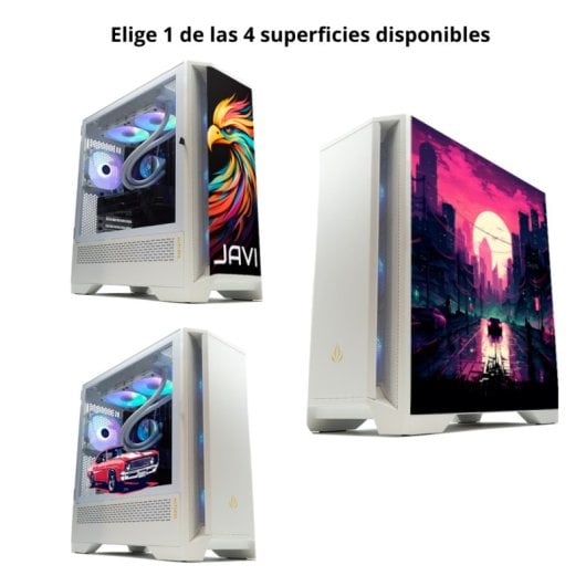 Forgeon Mithril ARGB Mesh Torre ATX Branca + Frontal Personalizada