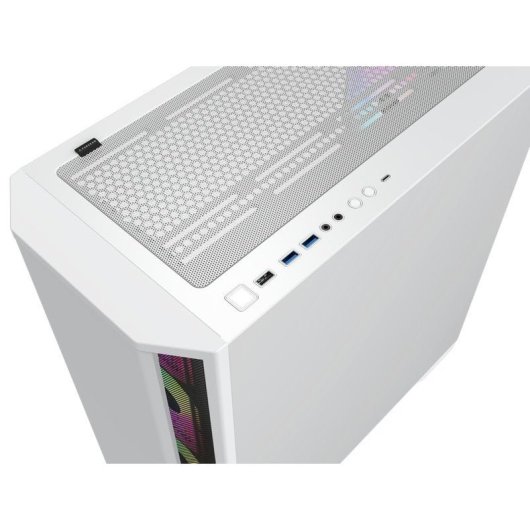 Forgeon Mithril ARGB Mesh ATX Tower Weiß + Anpassbare Front