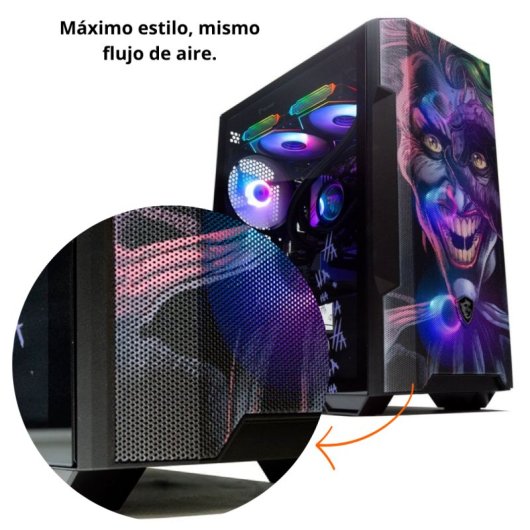 Forgeon Mithril ARGB Mesh Torre ATX Branca + Frontal Personalizada