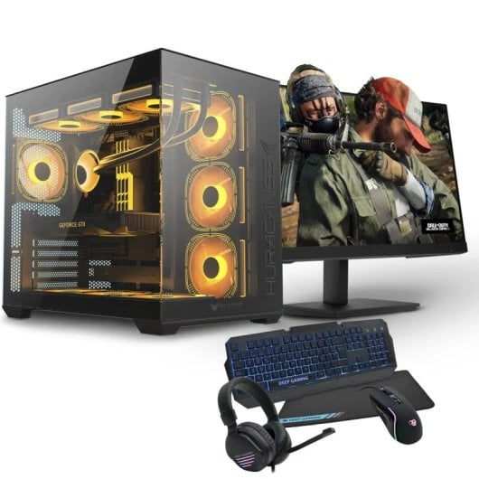 PC Racing Top Gaming AMD Ryzen 5 7600X/32GB/1TB SSD/RTX 4060 Ti + Monitor 27" FullHD + Combo Gaming