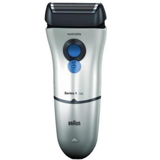 Rasoio Elettrico Viso Braun Series 1 150 Senza Filo 20min Lavabile Rifinitore Precisione