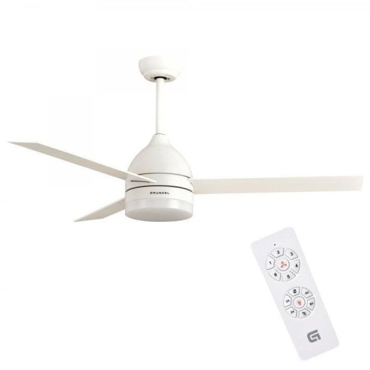 Deckenventilator mit Licht Grunkel SKYECO-42 25W 106cm 6 Stufen Fernbedienung Winterbetrieb