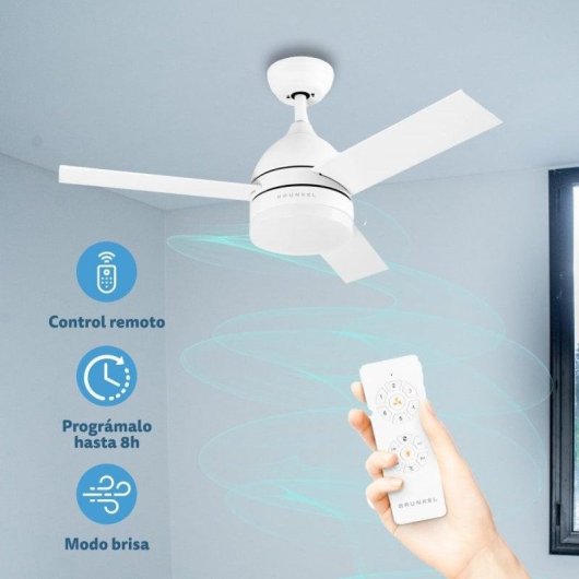 Ventilador de teto Grunkel SKYECO-42 40W 106cm