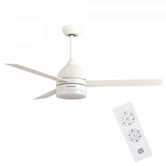 Deckenventilator mit Licht Grunkel SKYECO-42 25W 106cm 6 Stufen Fernbedienung Winterbetrieb