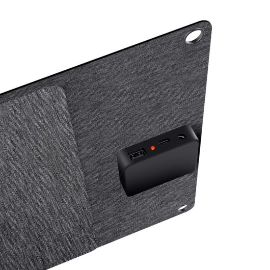 Trust Zuny Panel Solar Portátil 1xUSB Tipo-C 1xUSB 40W Negro