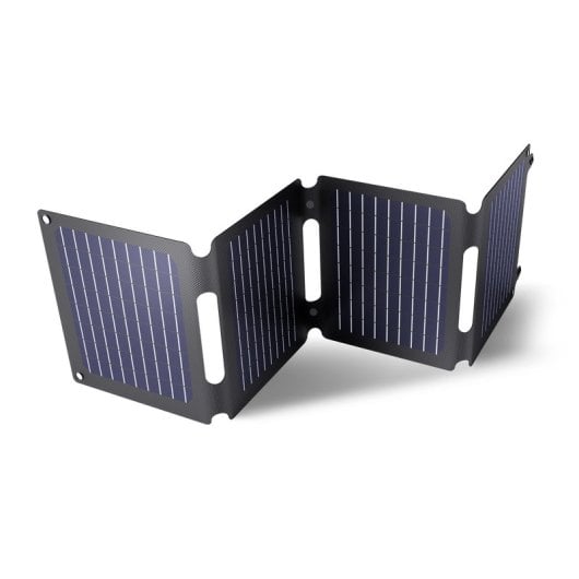 Trust Zuny Panel Solar Portátil 1xUSB Tipo-C 1xUSB 40W Negro