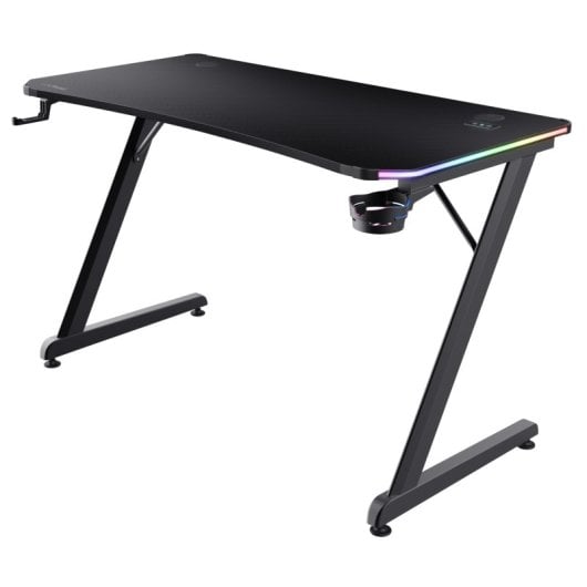 Trust GXT 709 LUMINUS Mesa Gaming 120x60cm RGB Negra