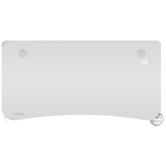 Trust GXT 709W LUMINUS Mesa Gaming 120x60cm RGB Blanca