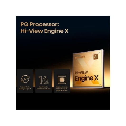 Hisense 85UXKQ TV 2,16 m (85") 4K Ultra HD Smart TV Wifi Anthracite 2500 cd/m²