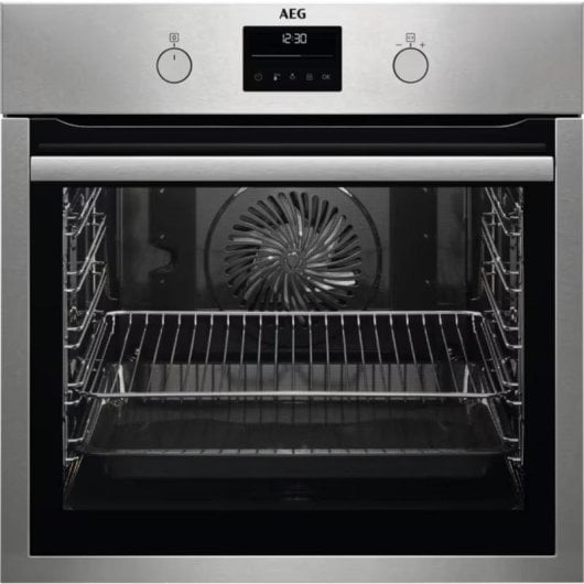 Horno eléctrico AEG Series 6000 BPS335160M 71 L Inox pirolítico con vapor