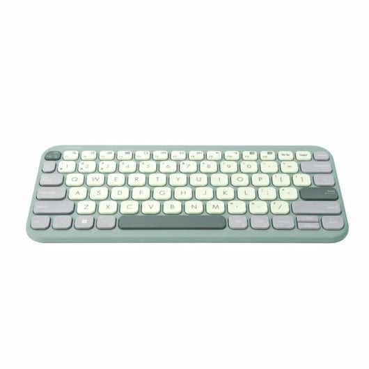 ASUS Marshmallow KW100 Teclado Sem Fios RF + Bluetooth Green Tea (PT)