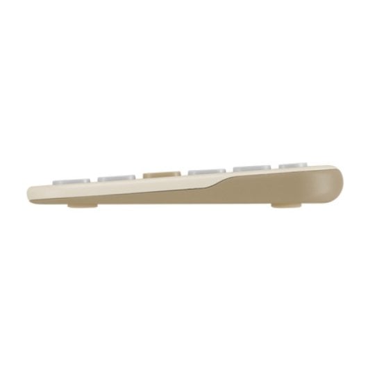 ASUS Marshmallow KW100 Teclado Sem Fios RF + Bluetooth Oat Milk (PT)