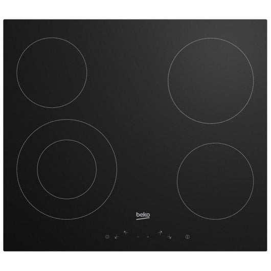 Beko HIC 64401 Placa Vitrocerácmica 4 Zonas Negra