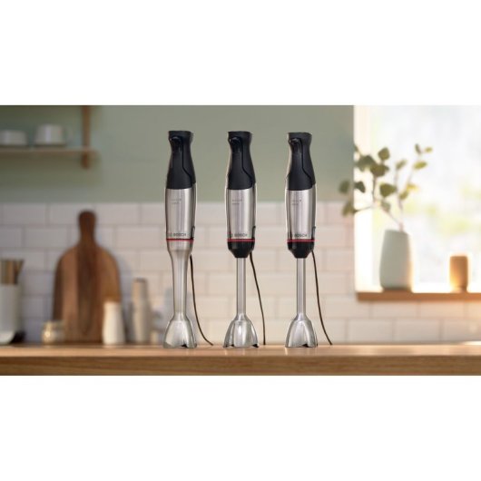 Bosch Serie 6 MSM6M623 Batidora de Mano 1000 W Negra/Acero inoxidable
