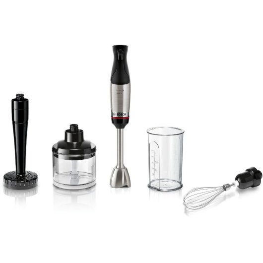 Bosch Serie 6 MSM6M623 Batidora de Mano 1000 W Negra/Acero inoxidable