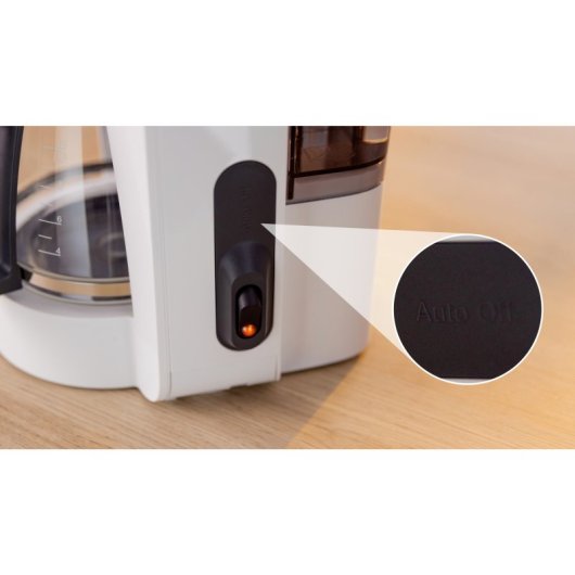 Bosch TKA2M111 Cafetera Eléctrica de Filtro 1.25L Blanca