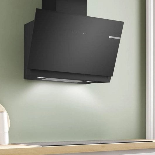 Bosch Série 6 DWK81AN60 Exaustor de Parede 80cm A+ Vidro Preto