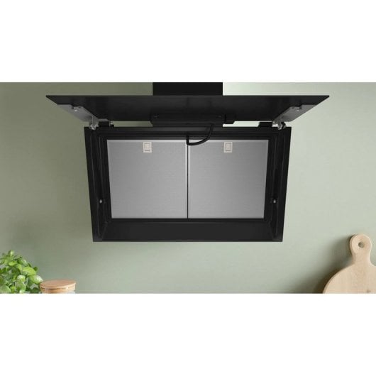 Bosch Série 6 DWK81AN60 Exaustor de Parede 80cm A+ Vidro Preto