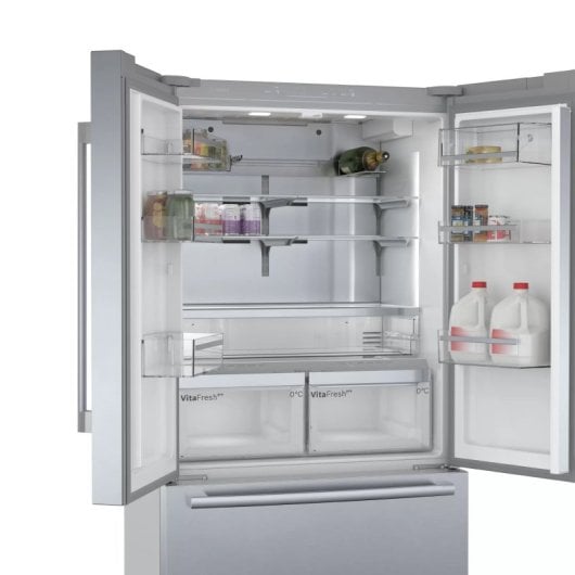 Bosch KFF96PIEP Frigorífico Americano E Acero Inoxidable
