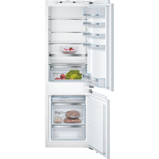 Bosch Serie 6 KIS86AFE0 Frigorífico Combinado Encastrável E