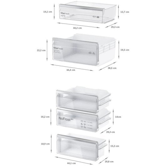 Bosch Serie 4 KIN96VFD0 Frigorífico Combi Integrable D