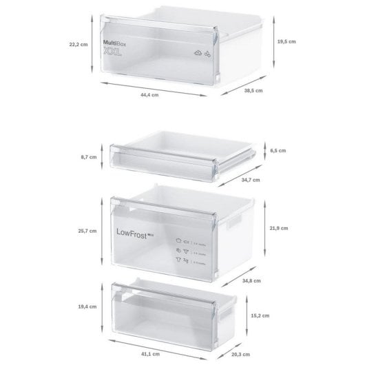 Bosch Serie 2 KIV86NSE0 Frigorífico Combi Integrable E