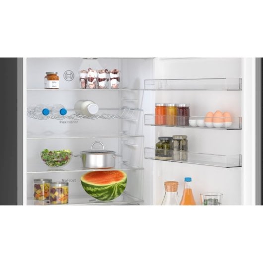 Bosch Serie 4 KGN49OXBT Frigorífico Combi B Negro