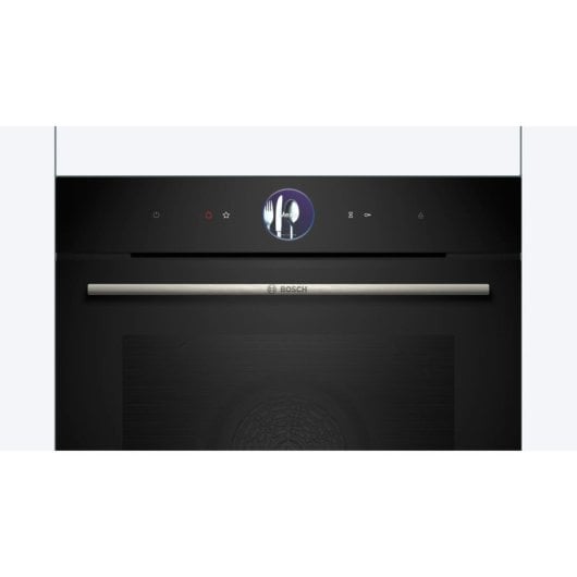 Bosch Serie 8 HRG7761B1 Horno con Vapor Pirolítico 71L A+ Negro