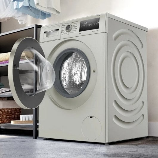 Bosch Serie 4 WAN2820XEP Lavadora Carga Frontal 9Kg A Acero Inoxidable