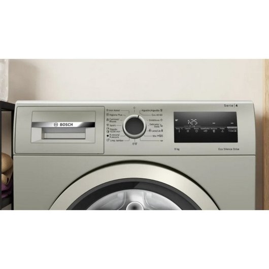 Bosch Serie 4 WAN2820XEP Lavadora Carga Frontal 9Kg A Acero Inoxidable