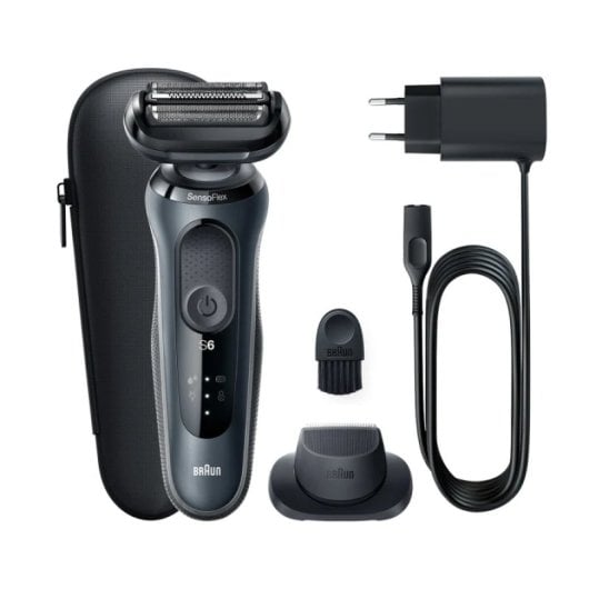 Braun 61-N1200s Series 6 Máquina de Barbear Sem Fios Preta