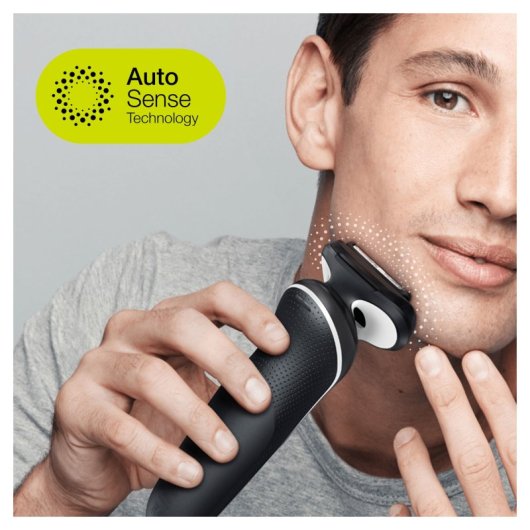 Braun Series 5 51-W1200S Afeitadora y Recortadora de Láminas Negro, Blanco