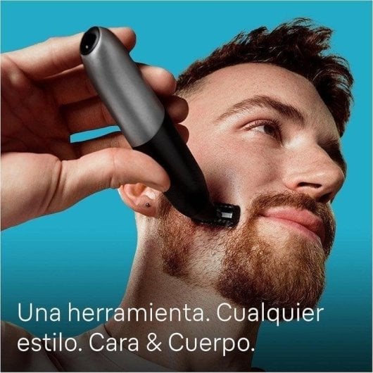 Tondeuse Multifonction Braun XT5200 Sans Fil 45min Sec et Mouillé 6 Sabots