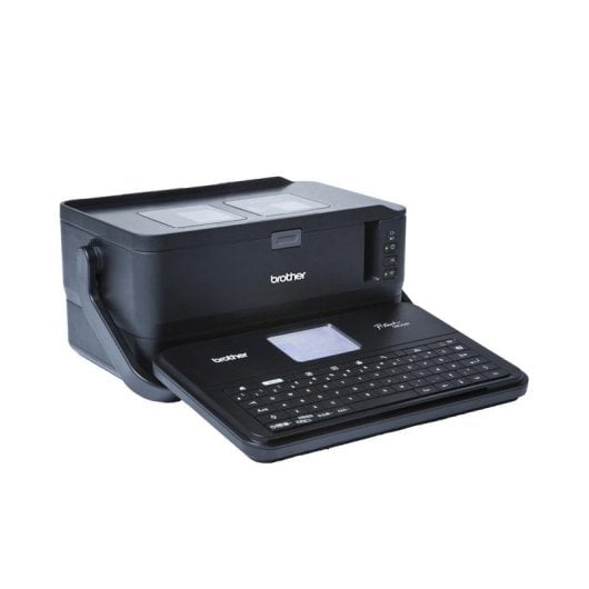 Thermische Etikettendrucker WiFi Brother PT-D800W mit Abnehmbarem Tastatur