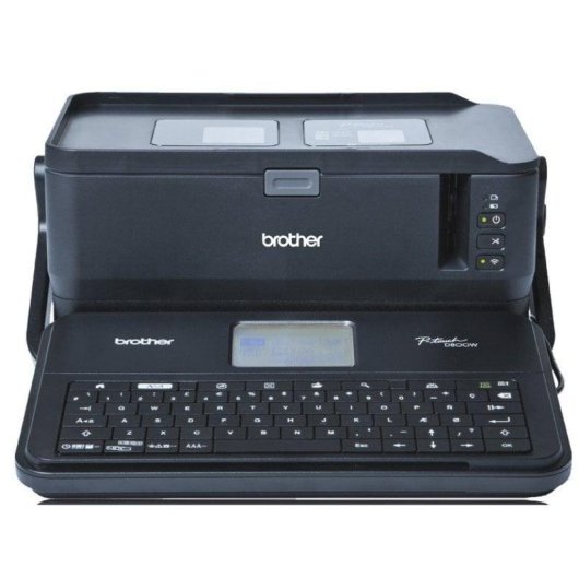 Thermische Etikettendrucker WiFi Brother PT-D800W mit Abnehmbarem Tastatur