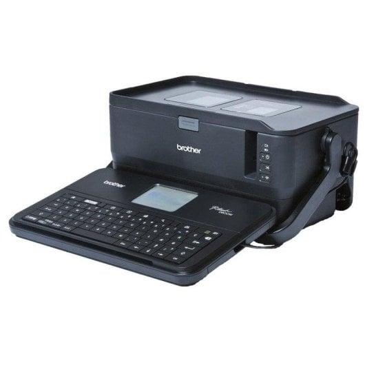 Thermische Etikettendrucker WiFi Brother PT-D800W mit Abnehmbarem Tastatur
